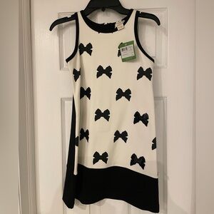 Kate spade girls bow tie dress size 8 NWT
